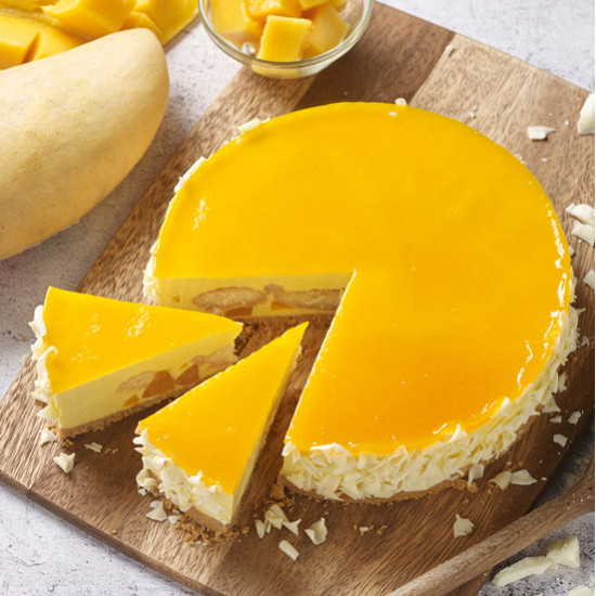 PastryVille Cloud Mango Cheesecake