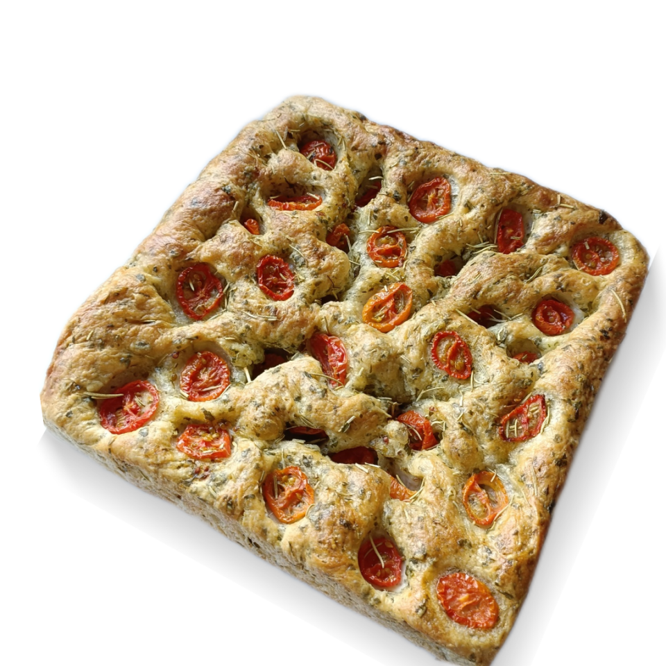 PastryVille Cloud Sundried Tomatoes Focaccia - 500gram