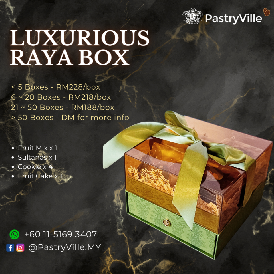 PastryVille Cloud Luxurious Raya Gift Box