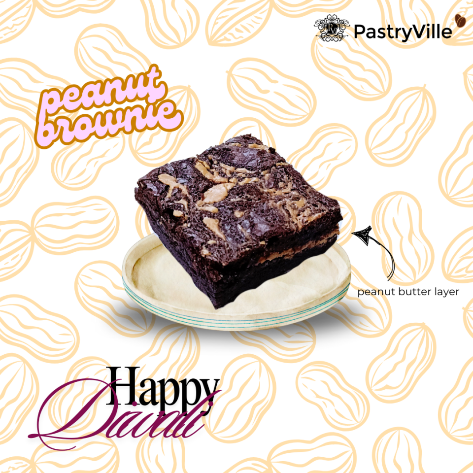 PastryVille Cloud Peanut Brownie